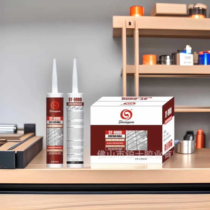 After the curtain wall project is completed, how long is the warranty period for the structural sealant typically?