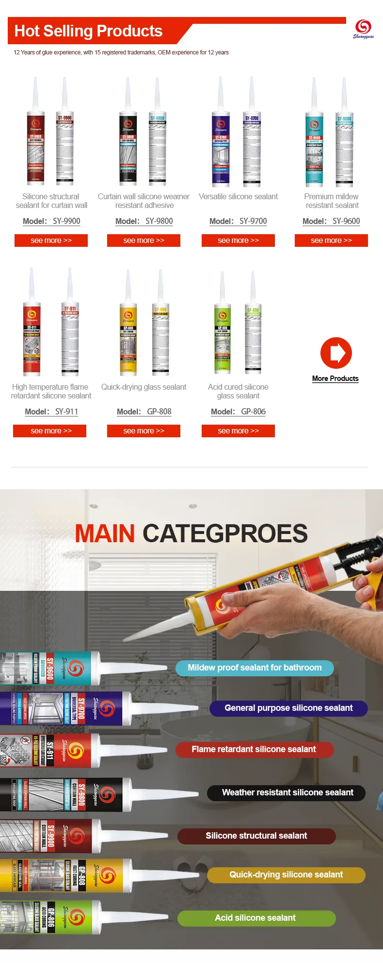 PU polyurethane adhesive specification 4