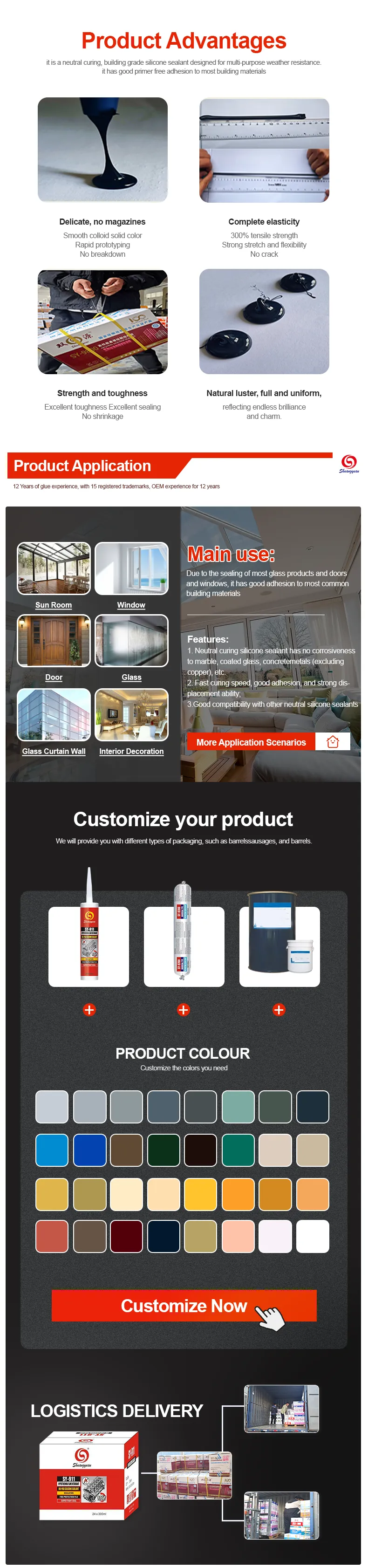 PU polyurethane adhesive specification 3