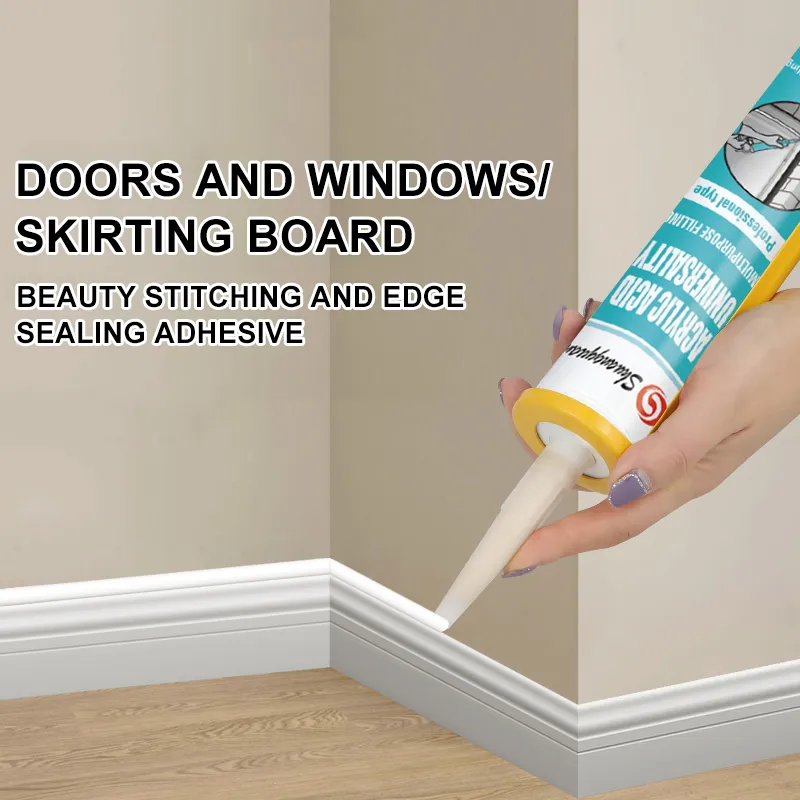 Acrylic sealant silicone sealant
